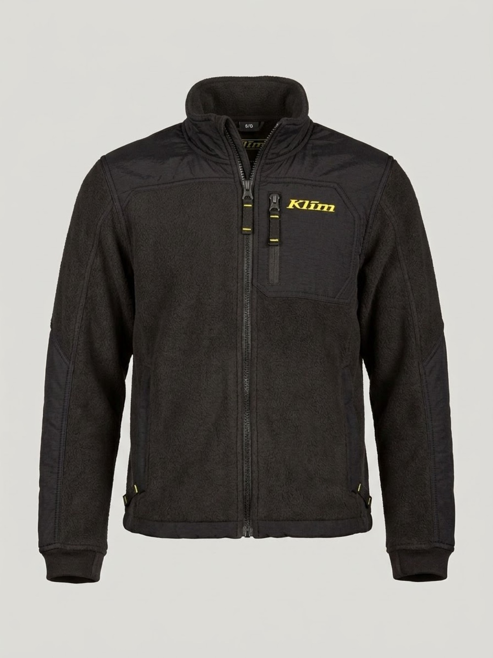 Klim Kids' Black Lightweight Fleece Jacket with Zip Pockets